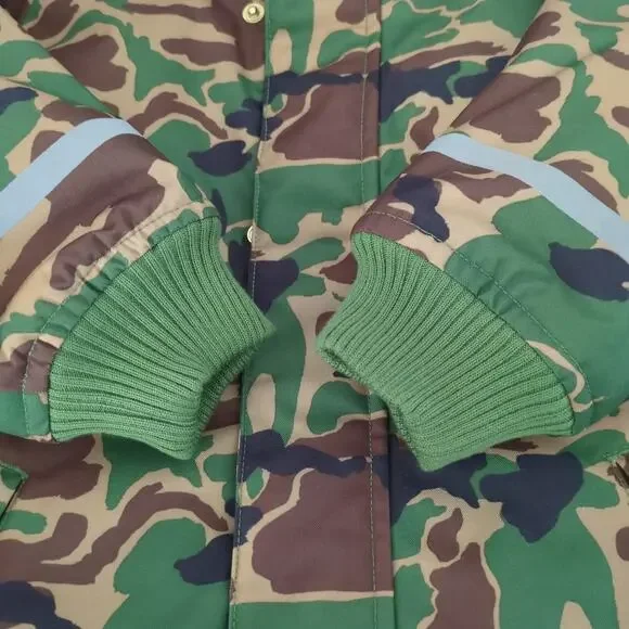 Mini Rodini K2 Camo Parka Green kids/girls/boys - Jacket size -92/98 (2T) NNT